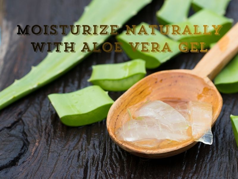 Aloe vera gel being applied under the eyes to moisturize skin and reduce dark circles naturally