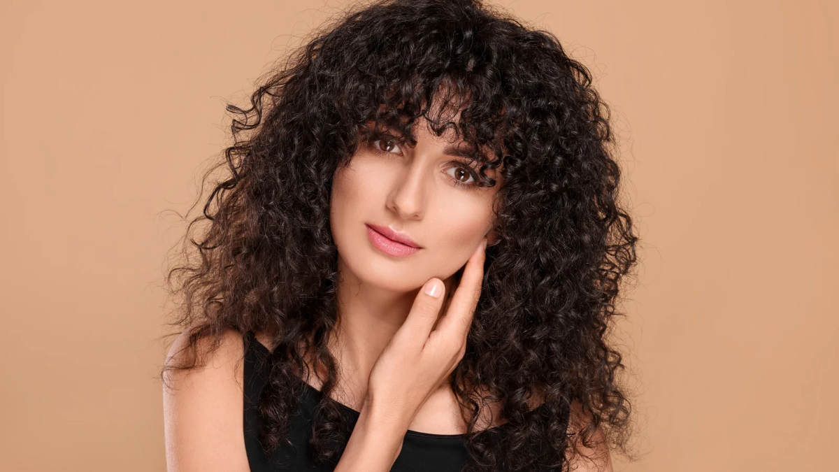 Organic shampoo for curly hair