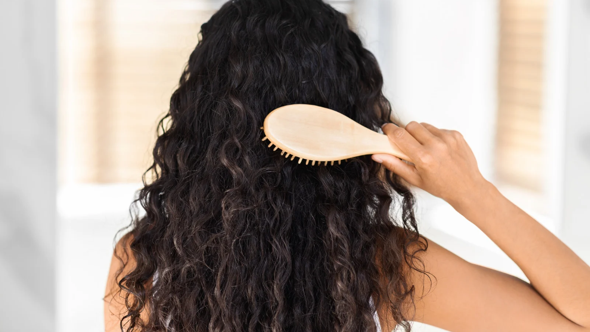 Organic shampoo for curly hair