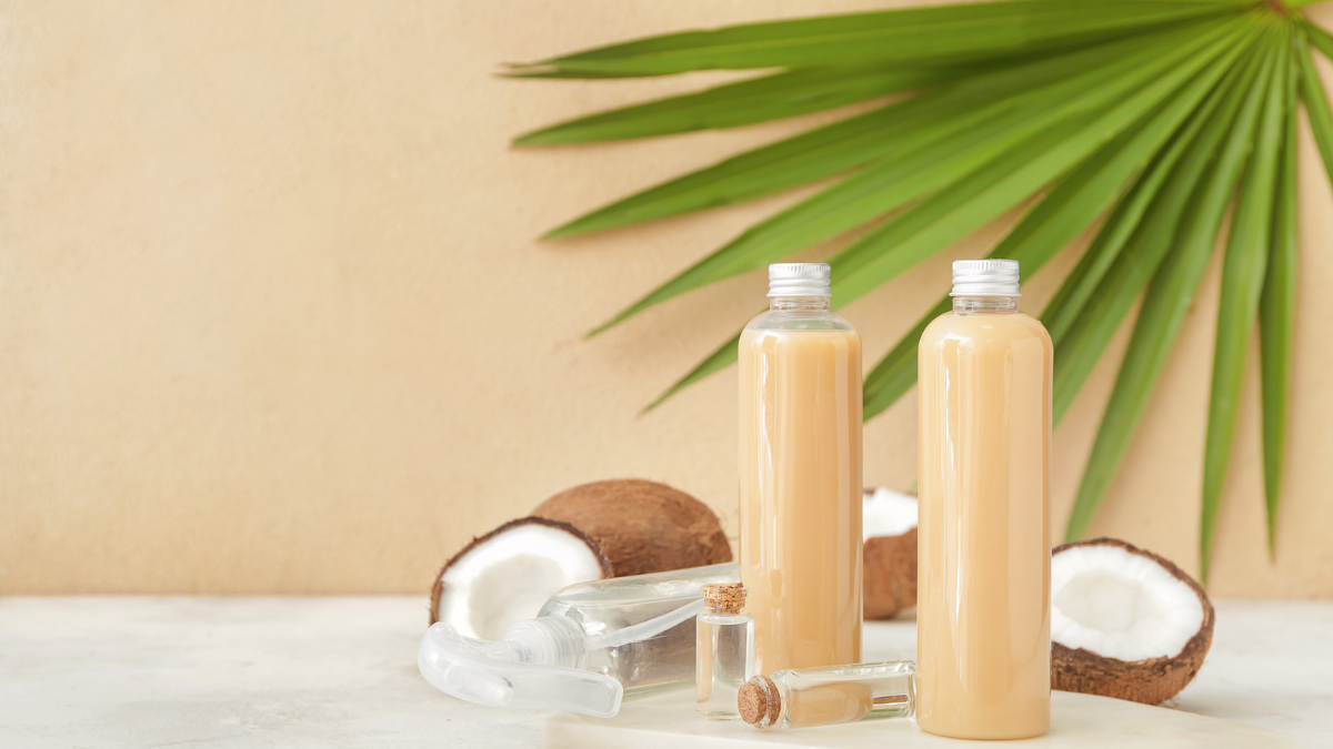 Organic shampoo for curly hair
