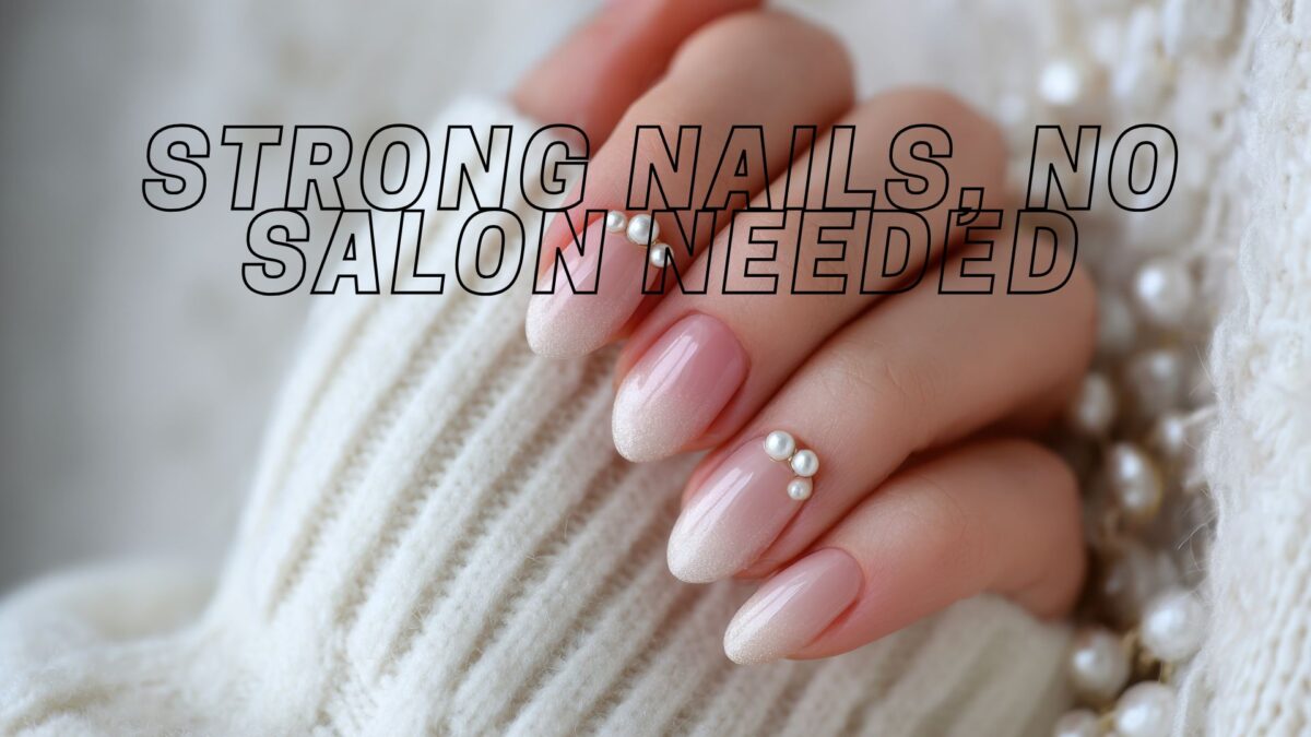 how to take care of nails and cuticles at home without salon treatments
